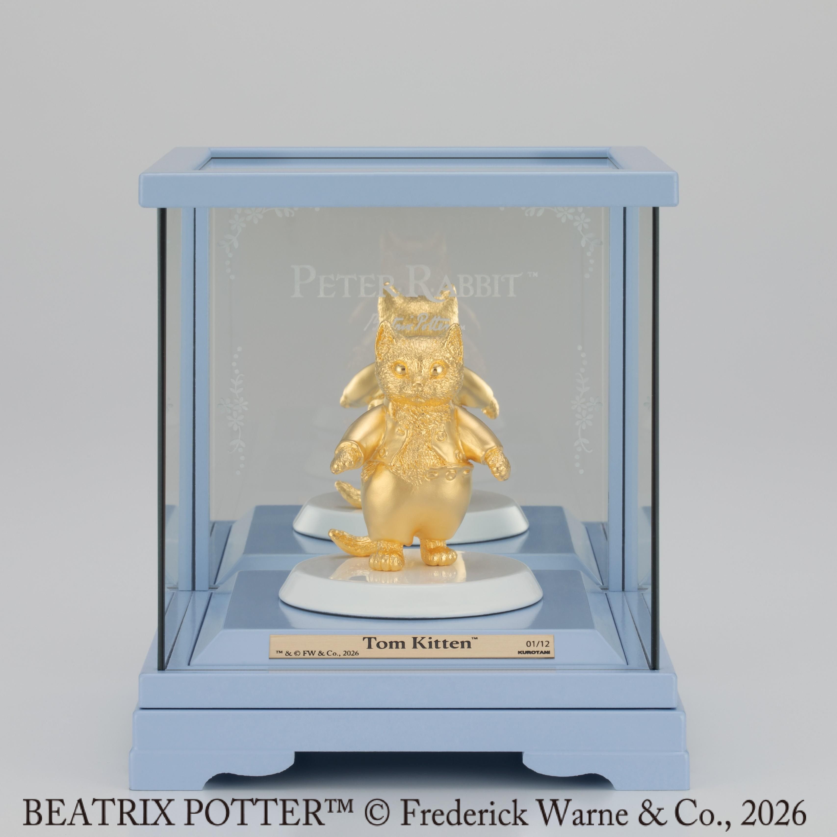  純金 「こねこのトム（ＴＭ）」（大）ビアトリクス・ポター（ＴＭ）生誕160周年記念 【限定12点】 2026/9/30まで