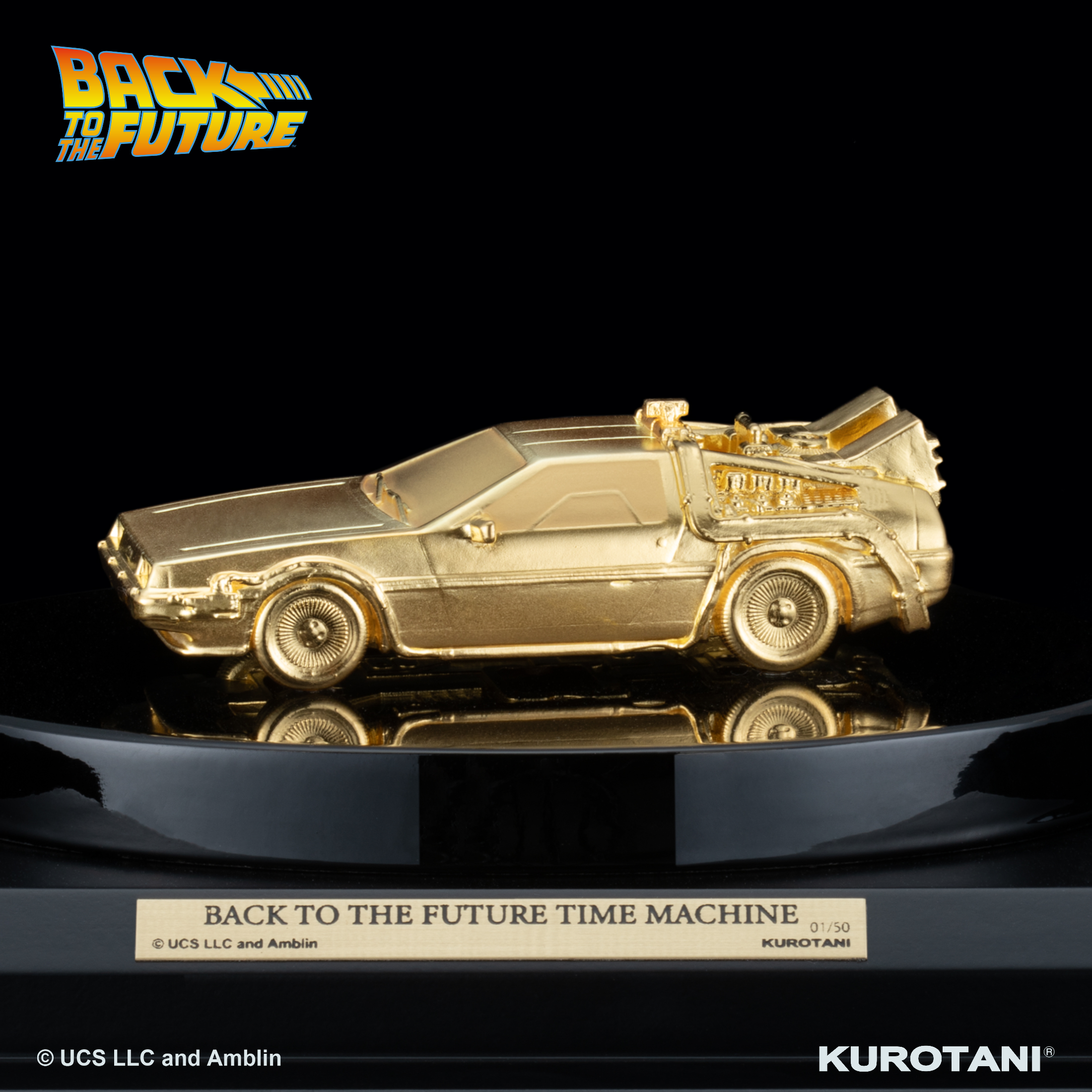 純金 　バック・トゥ・ザ・フューチャー　タイムマシーン(中)【限定50点】