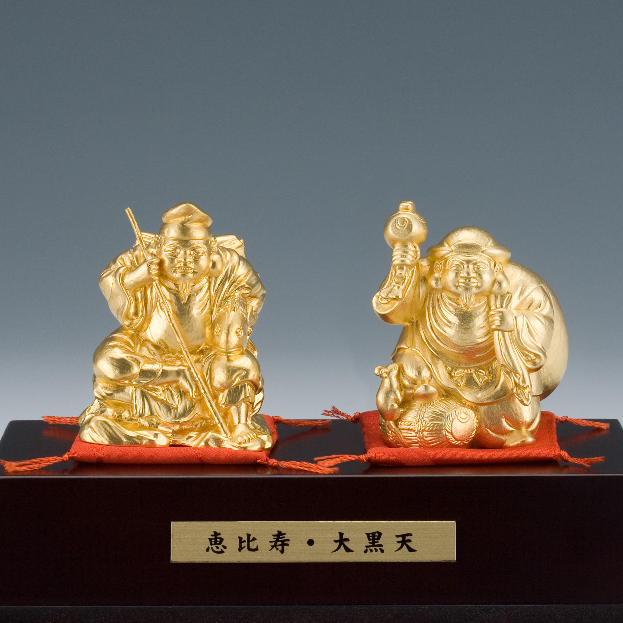 純金 二福神6cm