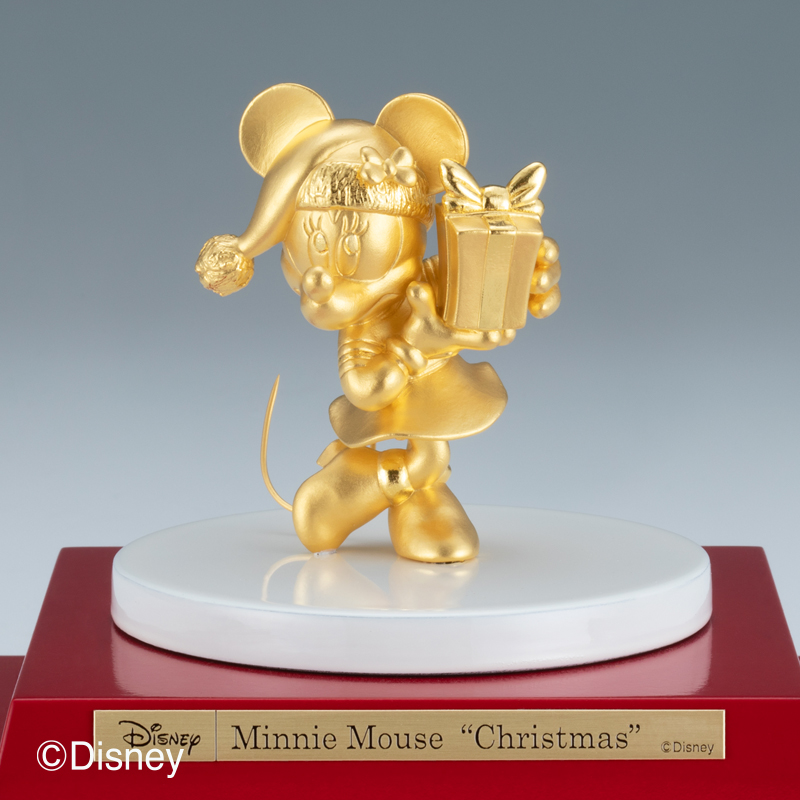 純金 ミニーマウス「クリスマス」